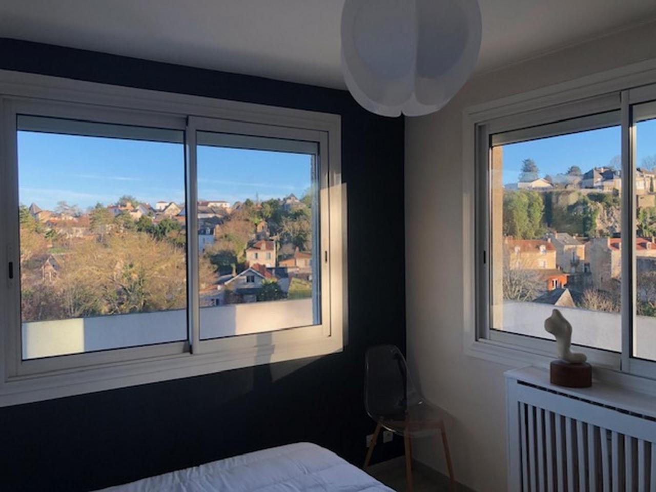 Chez Jean-Claude, Vue Panoramique Au Reveil Lägenhet Poitiers Exteriör bild